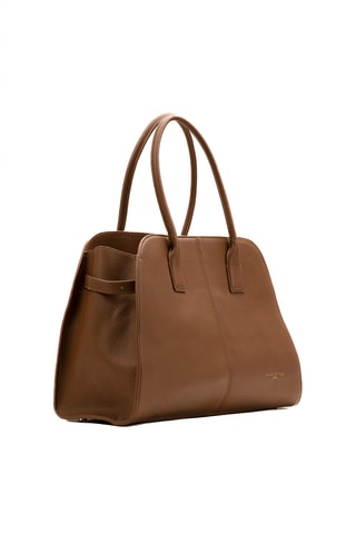Bolso de piel Zenith - Camel