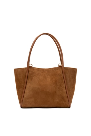 Bolso shopper de piel Rena - Camel
