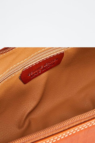 Bolso de piel Anie - Camel