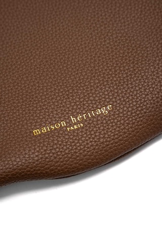 Bolso de piel Rin - Camel