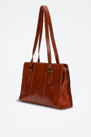 Bolso de piel Ruby - Camel