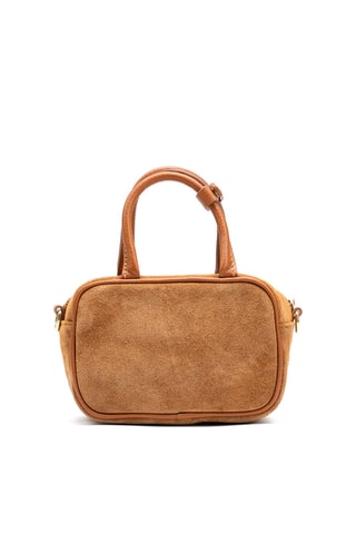 Bolso de piel Alba - Camel
