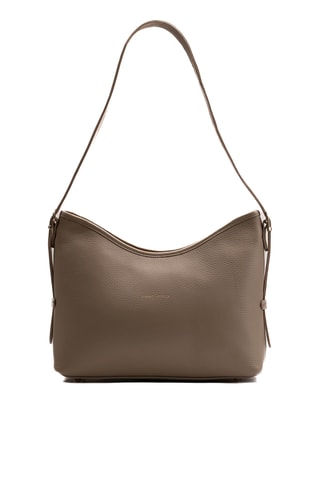 Bolso de piel Olia - Topo
