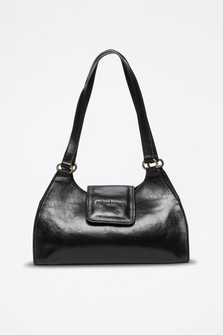 Bolso de piel Alina - Negro