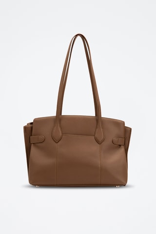 Bolso de piel Aura - Camel