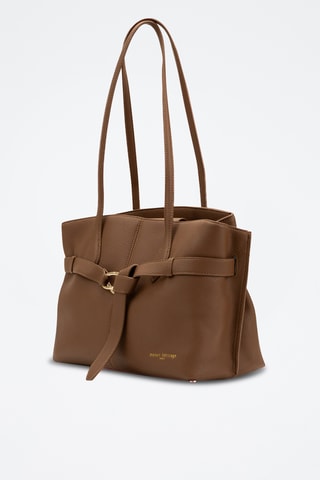 Bolso de piel Aura - Camel