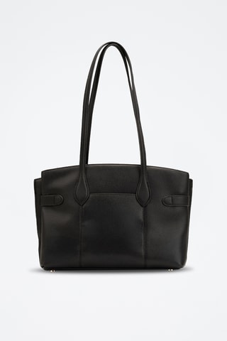 Bolso de piel Aura - Negro