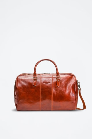 Bolsa de viaje de piel Doce - Camel