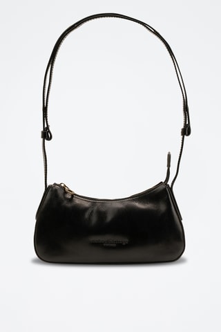 Bolso de piel Ezra - Negro