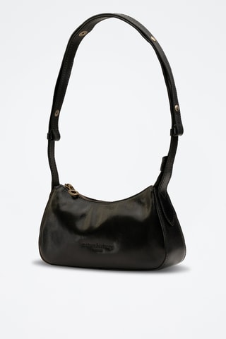 Bolso de piel Ezra - Negro