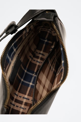 Bolso de piel Ezra - Negro