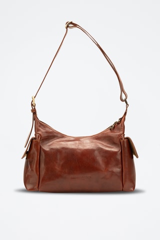 Bolso de piel Sandi - Marrón