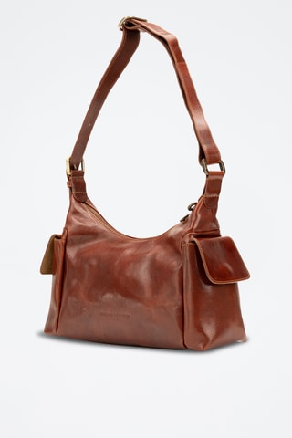 Bolso de piel Sandi - Marrón