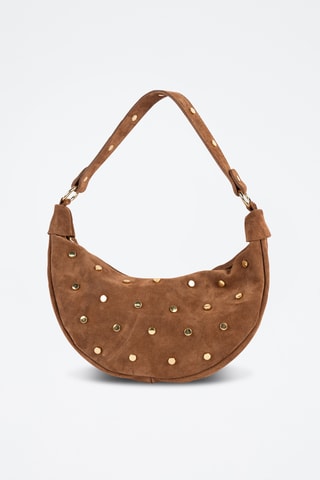Bolso de nobuk - Marrón