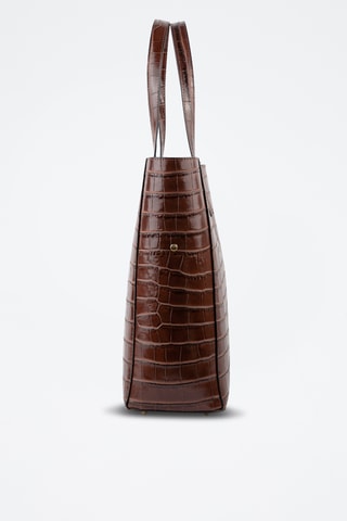 Bolso shopper  - Marrón