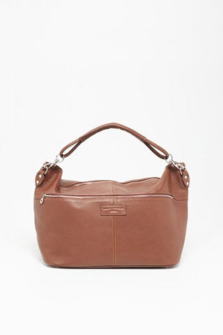 Bolso shopper de piel Jax - Marrón
