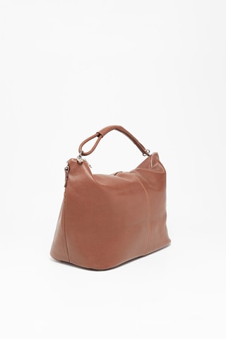 Bolso shopper de piel Jax - Marrón