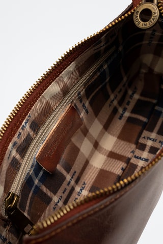 Bolso de piel Ezra - Marrón