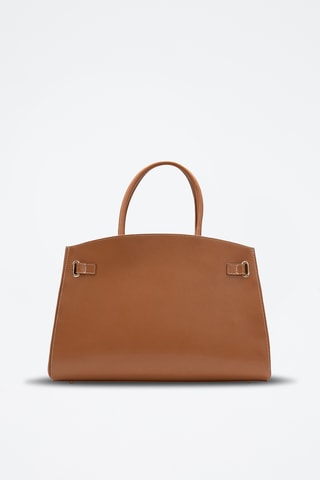 Bolso de piel Dieci - Camel