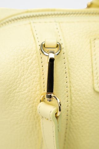 Bolso bowling de piel Speranza - Amarillo