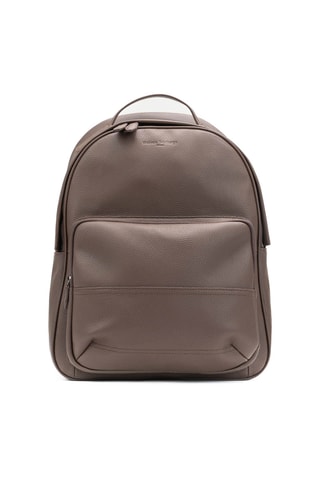 Mochila de piel Sway - Marrón