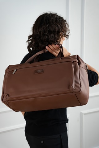 Bolsa de viaje Long - 48 cm - Marrón