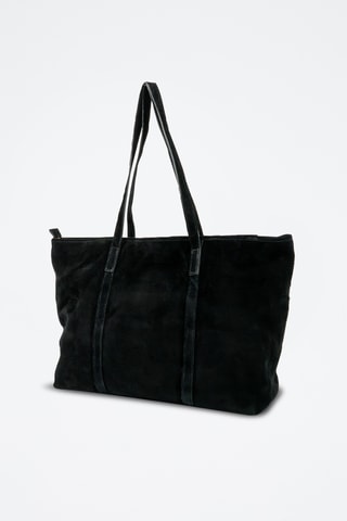 Bolso shopper de nobuk Rise - Negro