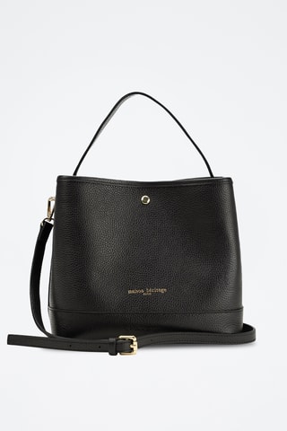 Bolso de piel Bellini - Negro