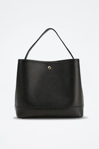 Bolso de piel Bellini - Negro