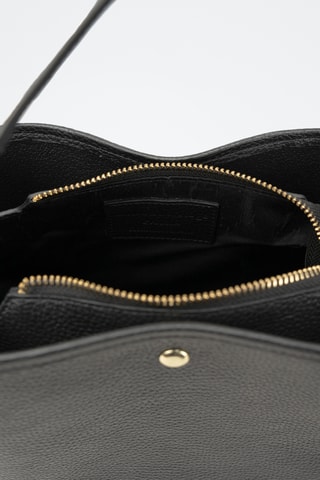 Bolso de piel Bellini - Negro