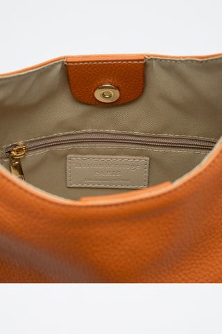 Bolso de piel Kirai - Naranja
