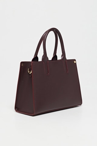 Bolso de piel Pure - Violeta