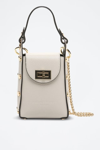 Bolso de piel Vera - Beige