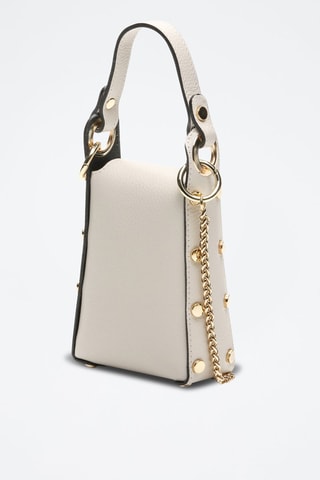 Bolso de piel Vera - Beige