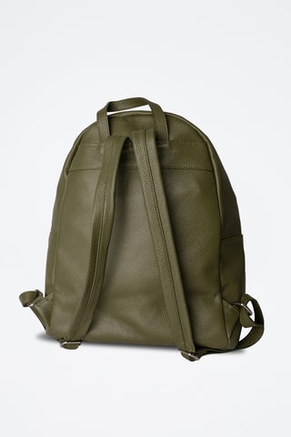 Mochila de piel Jonas - Verde