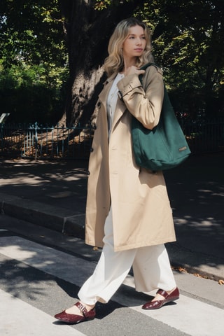 Bolso de piel Vif - Verde