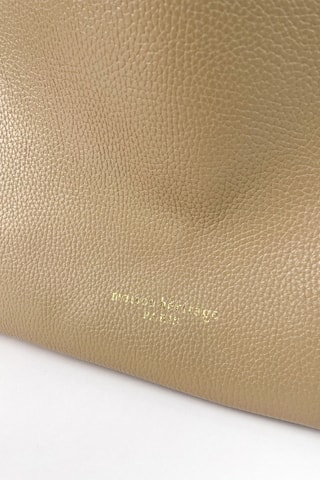 Bolso de piel Ori - Topo