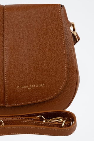 Bolso de piel Lirio - Camel