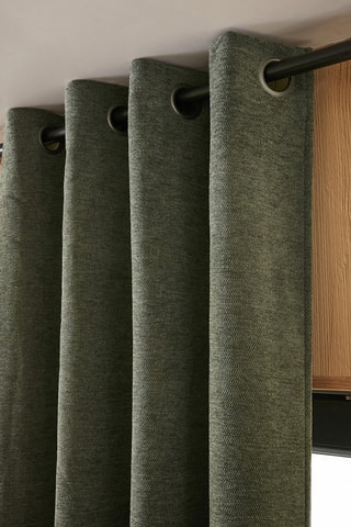 Rideau occultant Bjorn - Kaki - 140 x 240 cm
