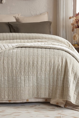 Couvre-lit Zelie - Beige