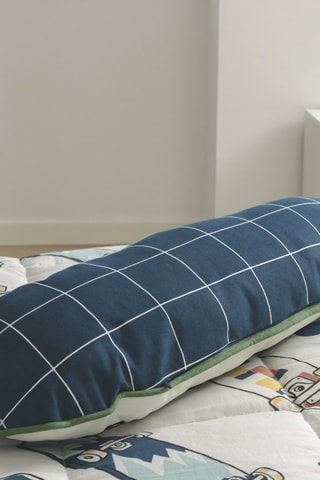 Coussin réversible California - Bleu marine - 65 x 25 cm