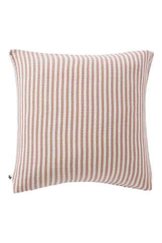 Funda de almohada de gasa de algodón Romie - Albaricoque
