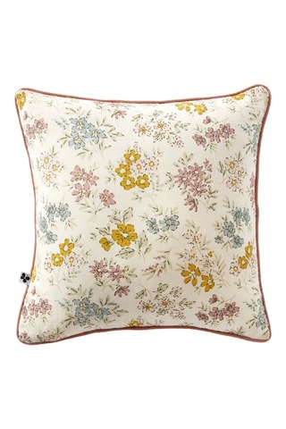 Cojín de gasa de algodón Adèle - Beige