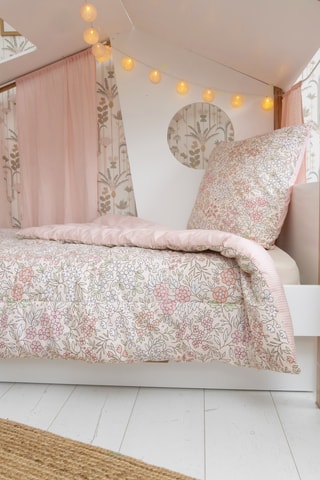 Parure de couette en coton 57 fils/cm² Pimprenelle - Rose