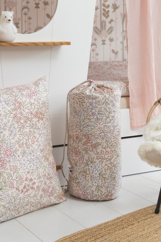 Parure de couette en coton 57 fils/cm² Pimprenelle - Rose