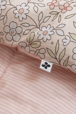 Parure de couette en coton 57 fils/cm² Pimprenelle - Rose