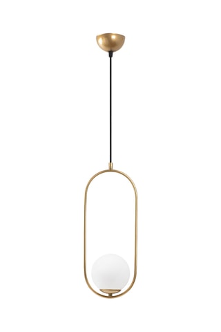 Lampadario Mudoni - Dorato e nero - 40 W
