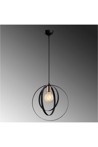 Lampadario Vaveyla - Nero - 100 W