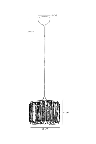 Lampadario - Dorato - 40 W