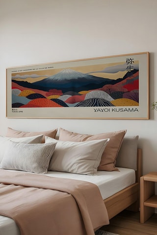 Quadro Yayoi Kusama - 33 x 70 cm